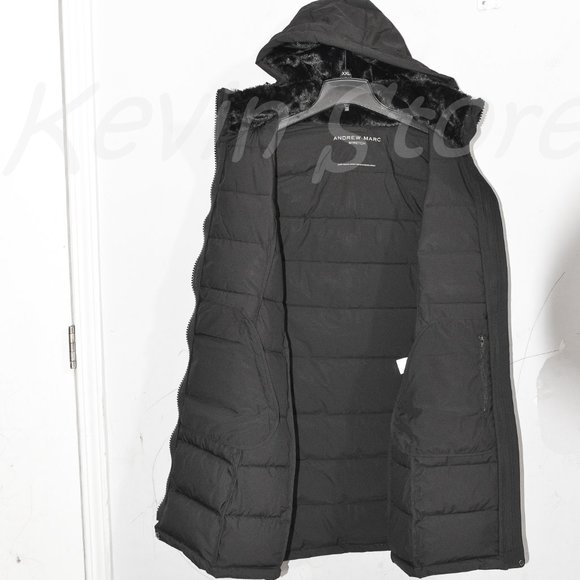 Andrew Marc Ladies’ Long‎ Stretch Parka - Picture 4 of 10